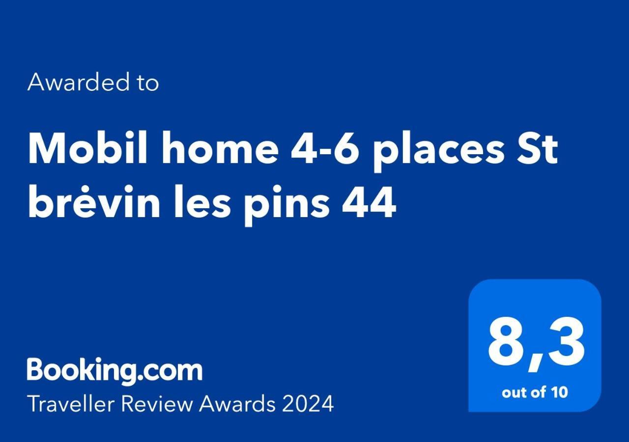 סן-ברבן-לה-פן Mobil Home 4-6 Places St Brevin Les Pins 44 מראה חיצוני תמונה